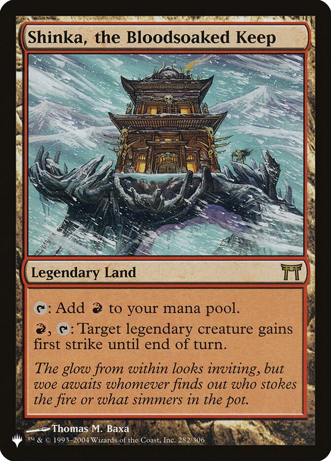 Shinka, the Bloodsoaked Keep [The List] | Tables and Towers