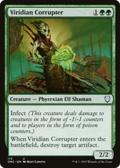 Viridian Corrupter [Phyrexia: All Will Be One Commander] | Tables and Towers