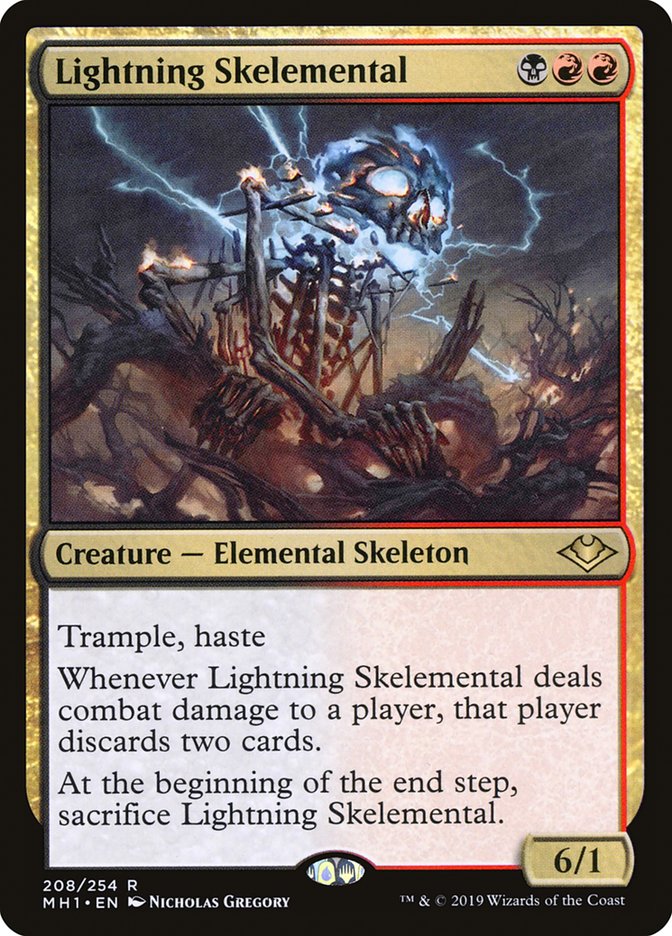 Lightning Skelemental [Modern Horizons] | Tables and Towers