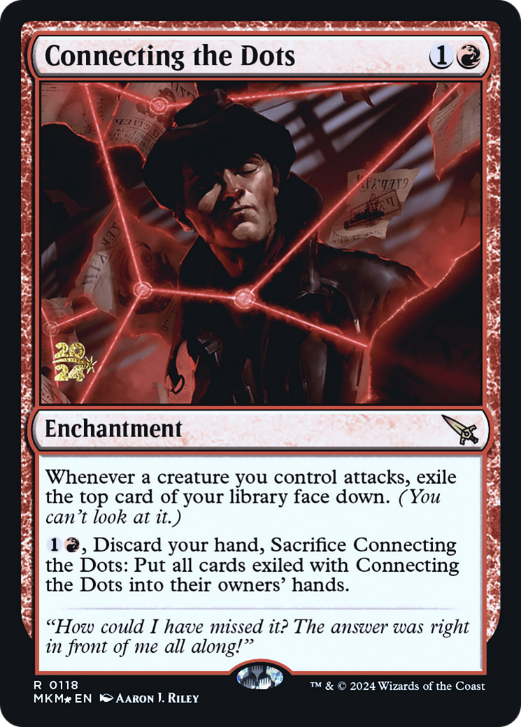 Connecting the Dots [Murders at Karlov Manor Prerelease Promos] | Tables and Towers