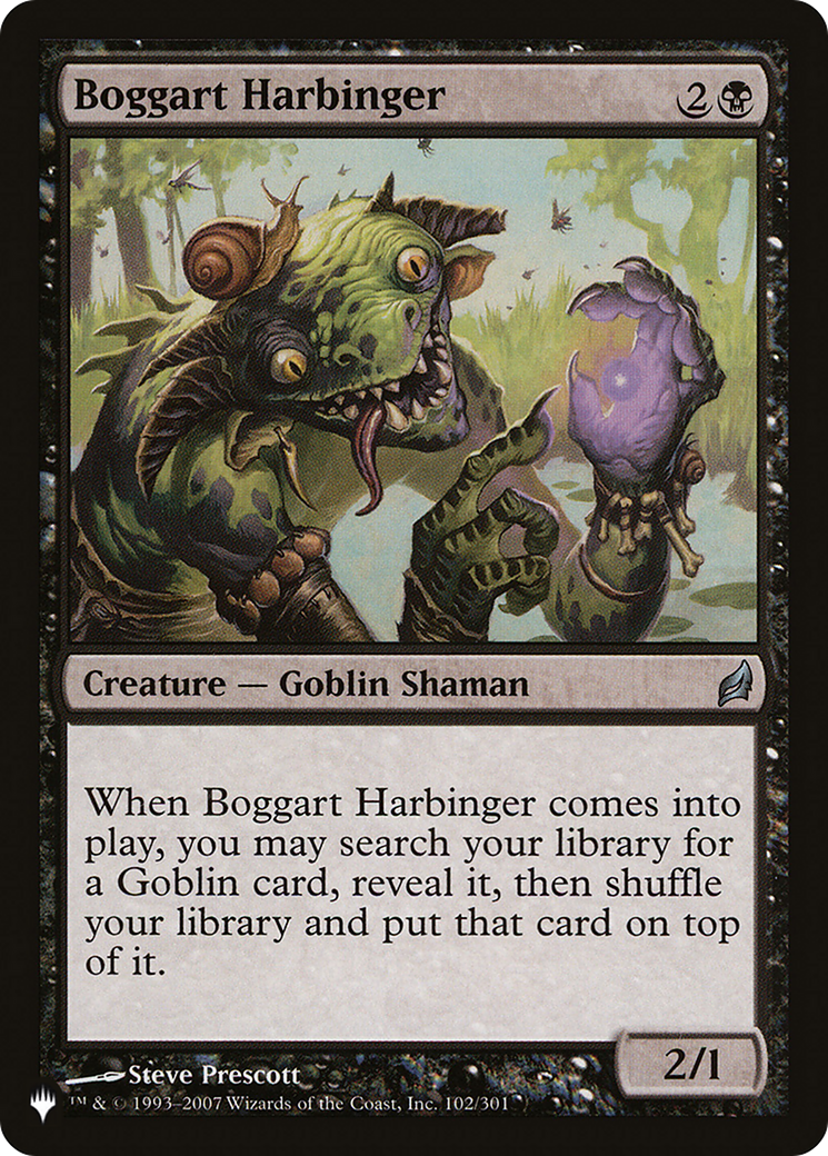 Boggart Harbinger [The List Reprints] | Tables and Towers