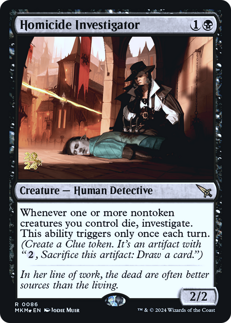 Homicide Investigator [Murders at Karlov Manor Prerelease Promos] | Tables and Towers