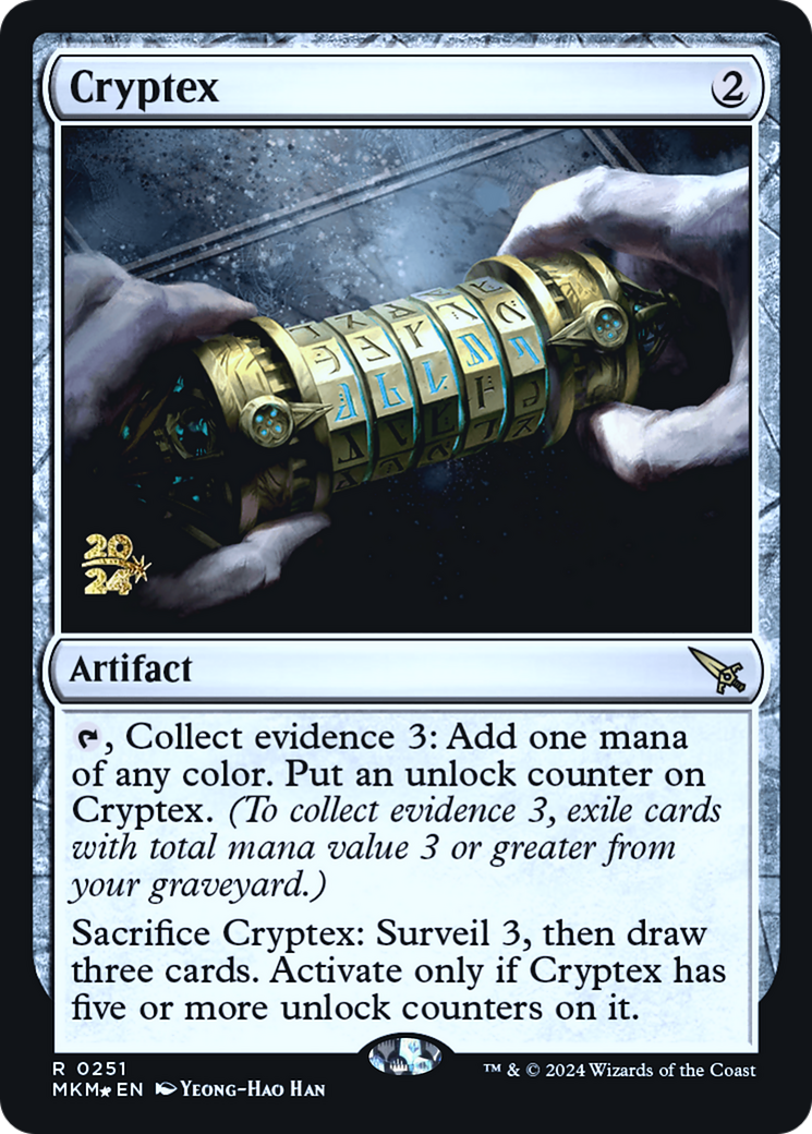 Cryptex [Murders at Karlov Manor Prerelease Promos] | Tables and Towers