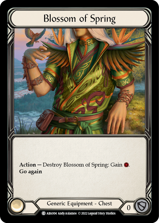 Blossom of Spring [ARA004] (Outsiders Arakni Blitz Deck) | Tables and Towers