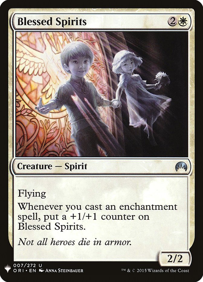 Blessed Spirits [Mystery Booster] | Tables and Towers