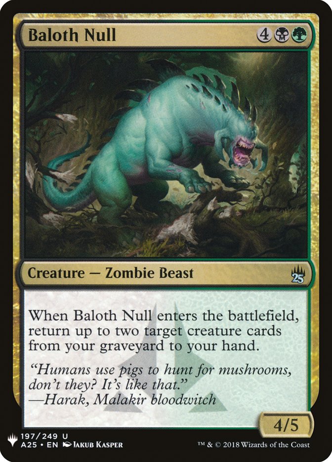 Baloth Null [Mystery Booster] | Tables and Towers