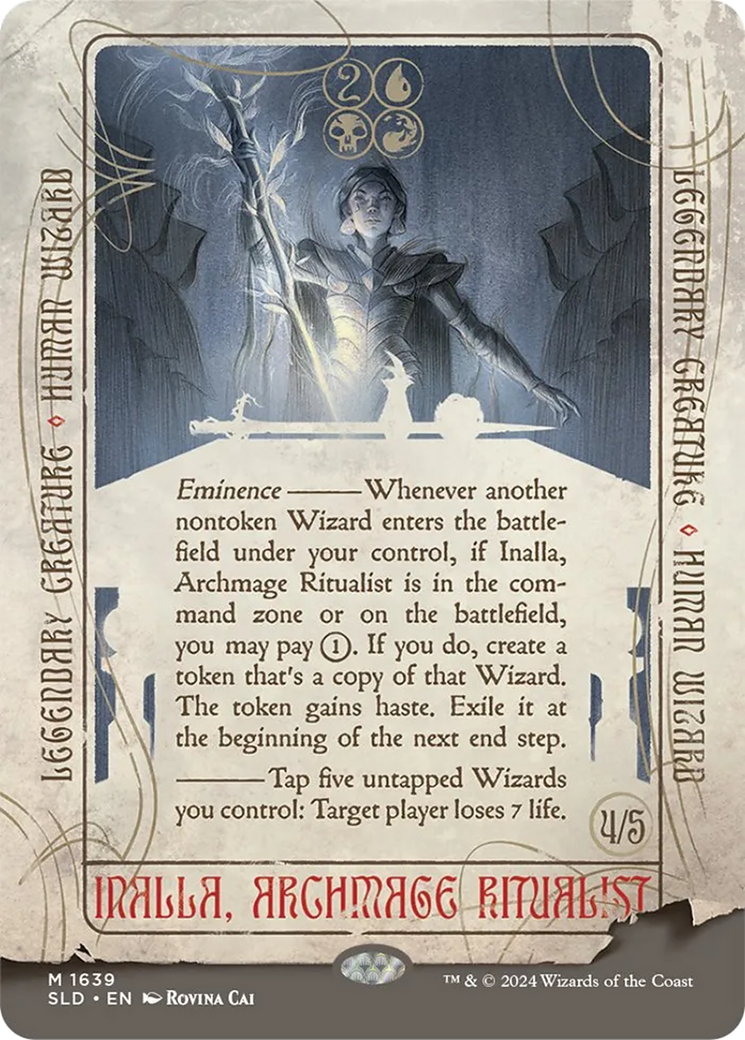 Inalla, Archmage Ritualist (Rainbow Foil) [Secret Lair Drop Series] | Tables and Towers