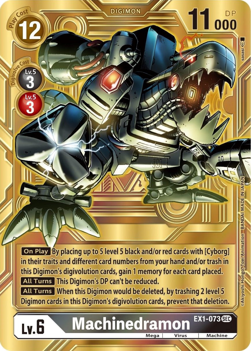 Machinedramon [EX1-073] (Alternate Art) [Dimensional Phase] | Tables and Towers