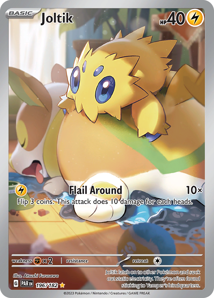 Joltik (196/182) [Scarlet & Violet: Paradox Rift] | Tables and Towers