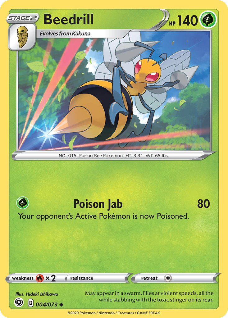 Beedrill (004/073) [Sword & Shield: Champion's Path] | Tables and Towers