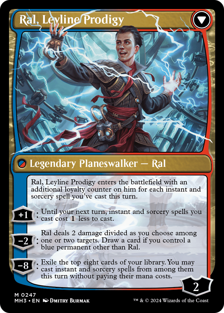 Ral, Monsoon Mage // Ral, Leyline Prodigy [Modern Horizons 3] | Tables and Towers