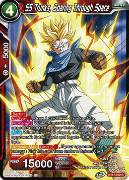 SS Trunks, Soaring Through Space (BT17-012) [Ultimate Squad] | Tables and Towers