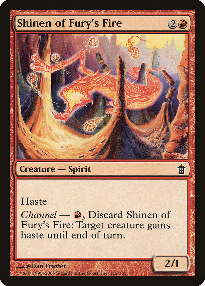 Shinen of Fury's Fire [Saviors of Kamigawa] | Tables and Towers