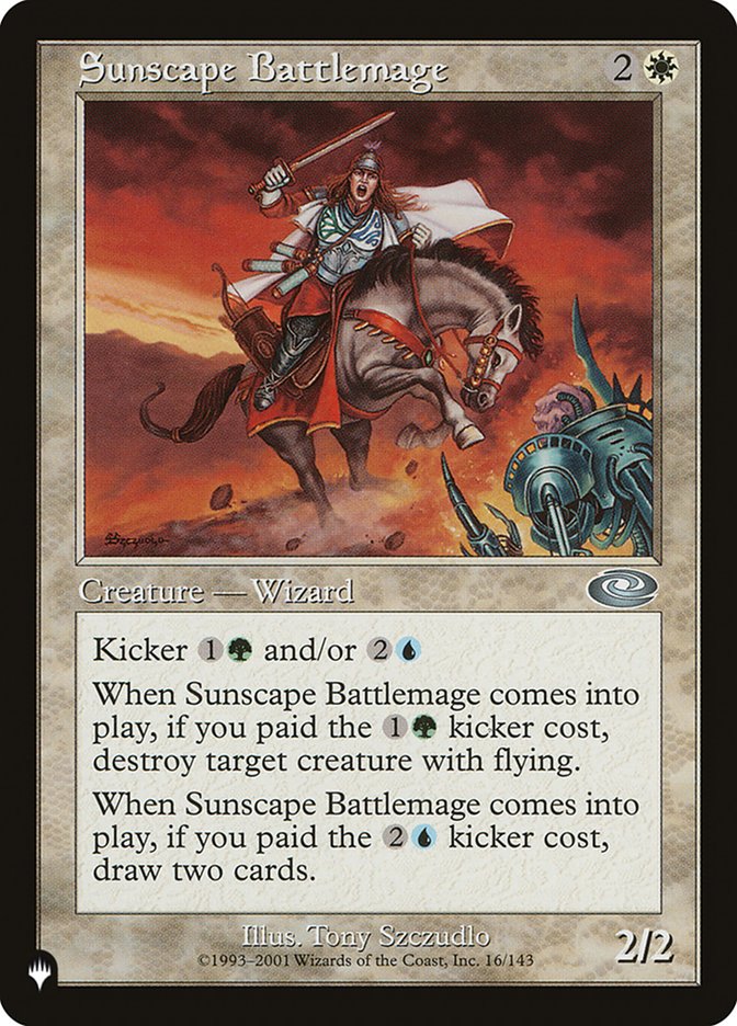 Sunscape Battlemage [The List] | Tables and Towers