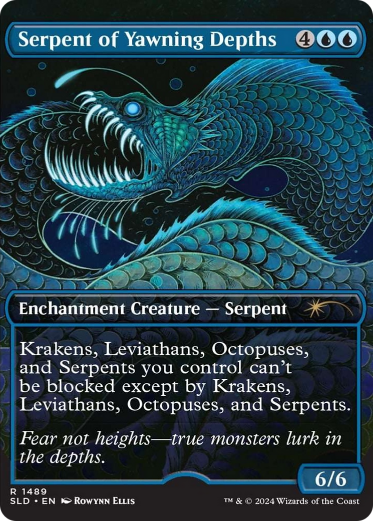 Serpent of Yawning Depths [Secret Lair Drop Series] | Tables and Towers