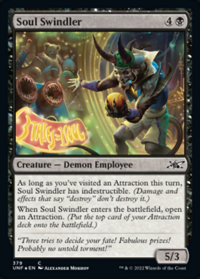 Soul Swindler (Galaxy Foil) [Unfinity] | Tables and Towers