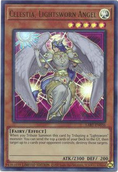 Celestia, Lightsworn Angel [LART-EN036] Ultra Rare | Tables and Towers