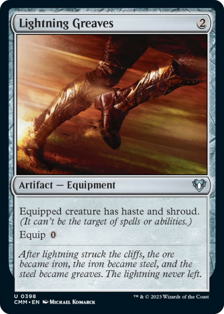 Lightning Greaves [Commander Masters] | Tables and Towers