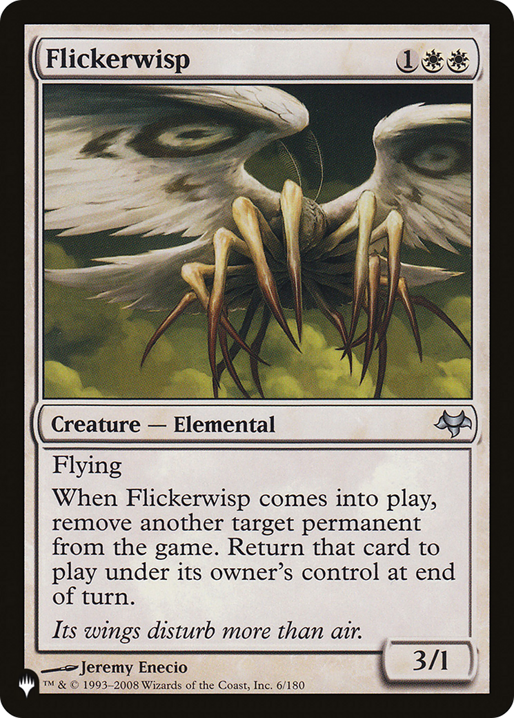 Flickerwisp [The List Reprints] | Tables and Towers