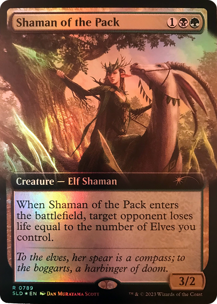 Shaman of the Pack (Extended Art) [Secret Lair Drop Series] | Tables and Towers