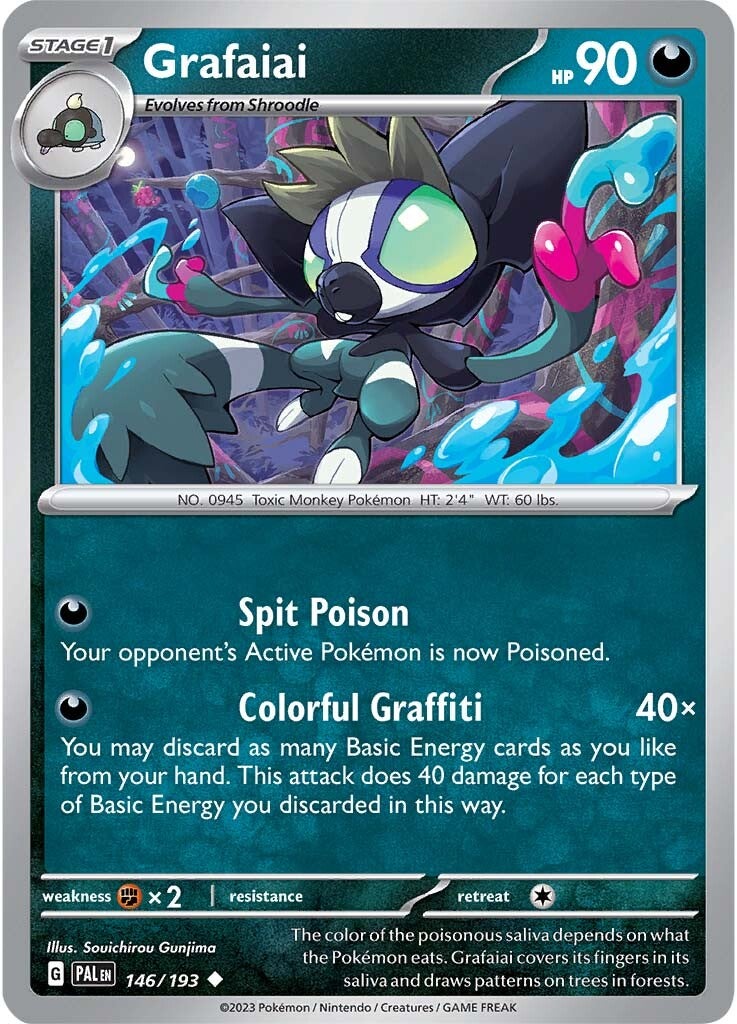 Grafaiai (146/193) [Scarlet & Violet: Paldea Evolved] | Tables and Towers