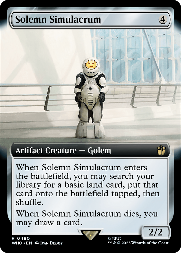 Solemn Simulacrum (Extended Art) [Doctor Who] | Tables and Towers