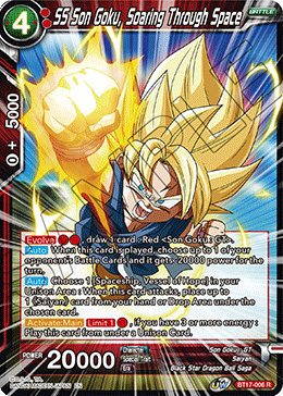 SS Son Goku, Soaring Through Space (BT17-006) [Ultimate Squad] | Tables and Towers