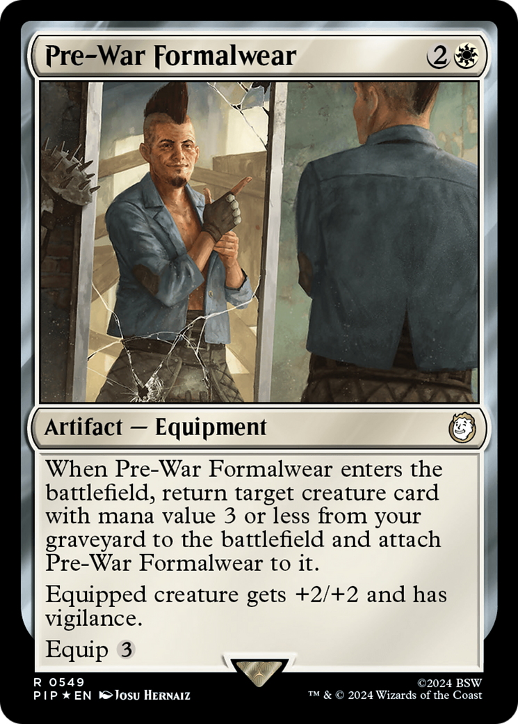 Pre-War Formalwear (Surge Foil) [Fallout] | Tables and Towers