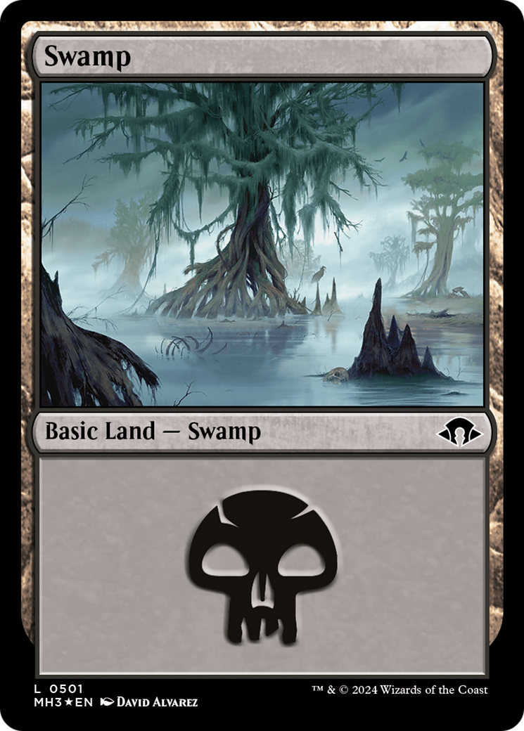 Swamp (0501) (Ripple Foil) [Modern Horizons 3] | Tables and Towers