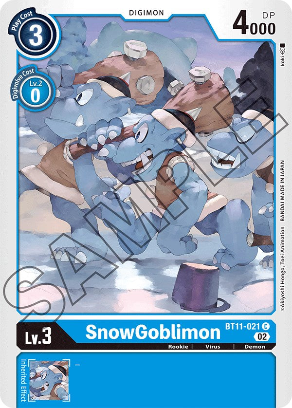 SnowGoblimon [BT11-021] [Dimensional Phase] | Tables and Towers