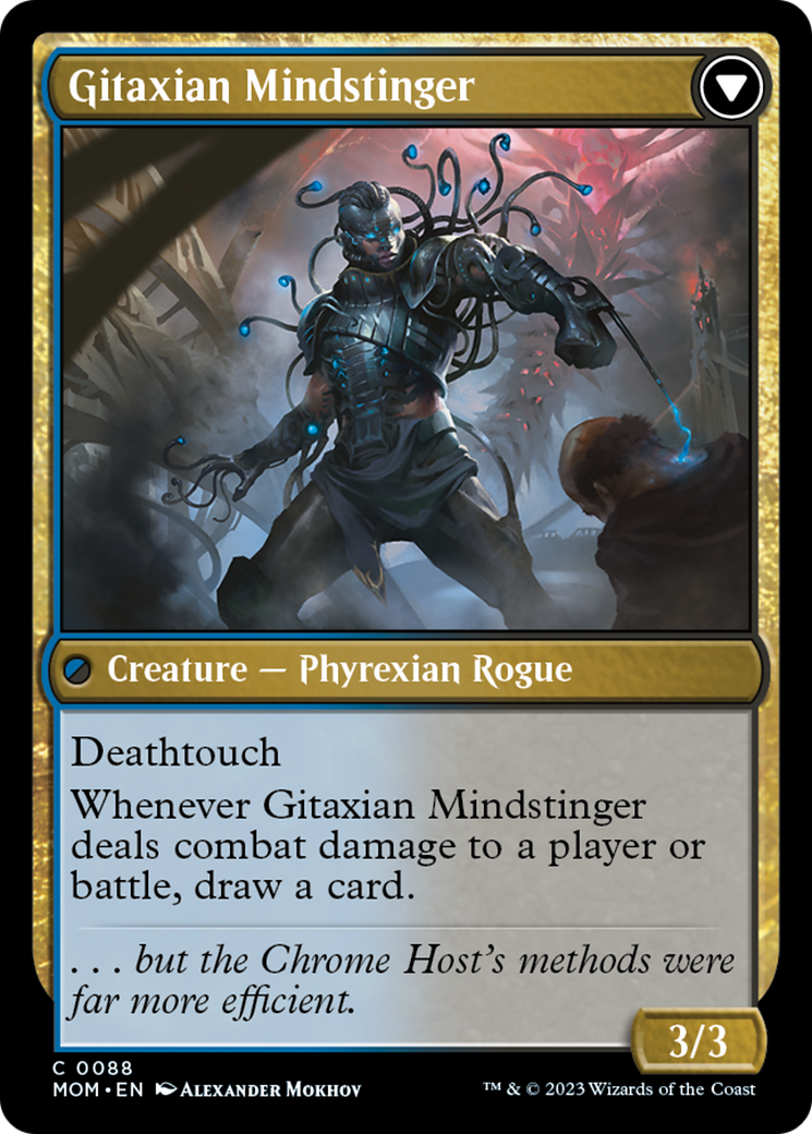 Aetherblade Agent // Gitaxian Mindstinger [March of the Machine] | Tables and Towers