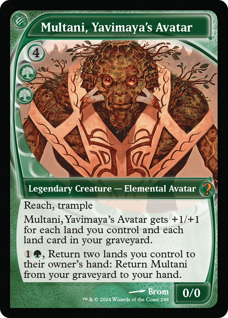 Multani, Yavimaya's Avatar (Future Sight) [Mystery Booster 2] | Tables and Towers