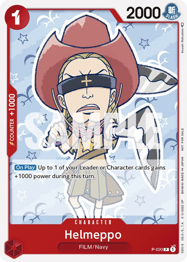 Helmeppo (One Piece Film Red) [One Piece Promotion Cards] | Tables and Towers