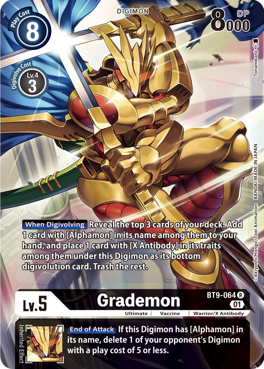 Grademon [BT9-064] (Alternate Art) [X Record] | Tables and Towers