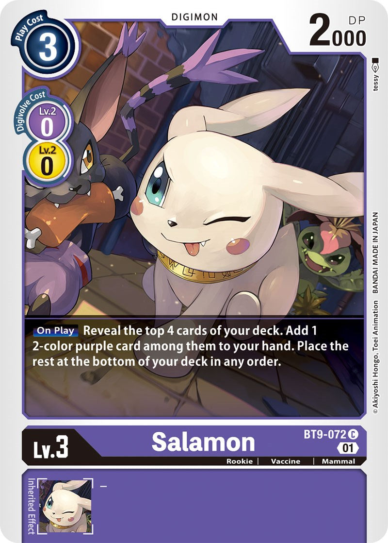 Salamon [BT9-072] [X Record] | Tables and Towers