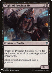 Wight of Precinct Six [Mystery Booster] | Tables and Towers