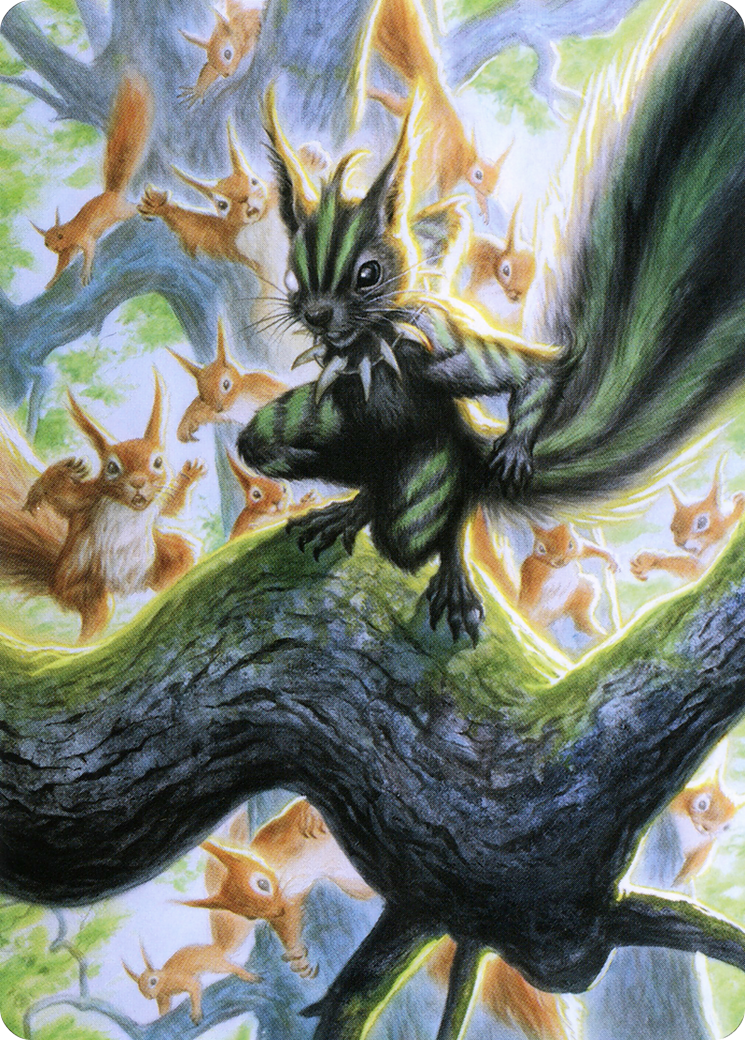 Chatterfang, Squirrel General Art Card (67) [Modern Horizons 2 Art Series] | Tables and Towers