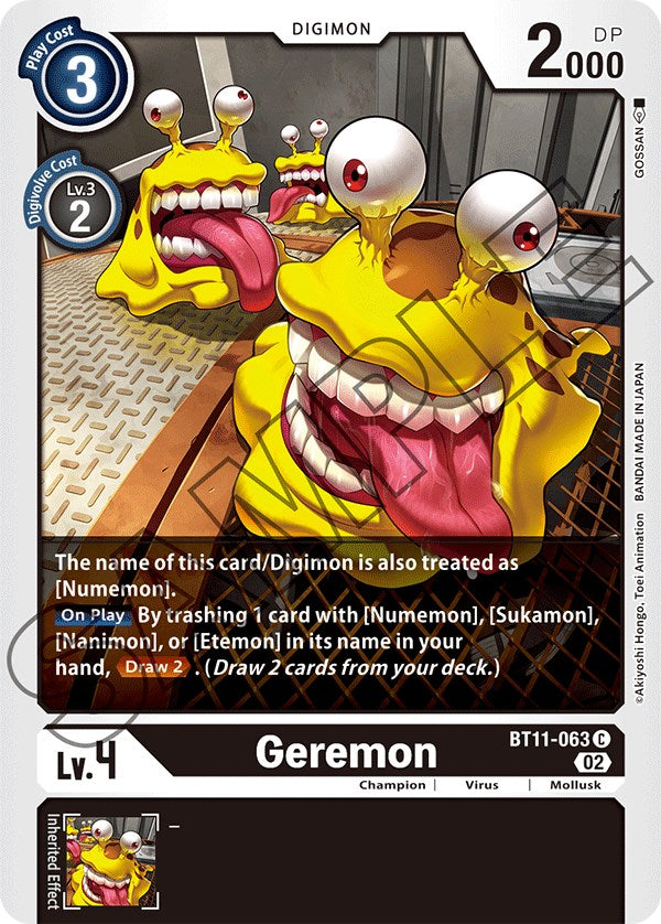 Geremon [BT11-063] [Dimensional Phase] | Tables and Towers