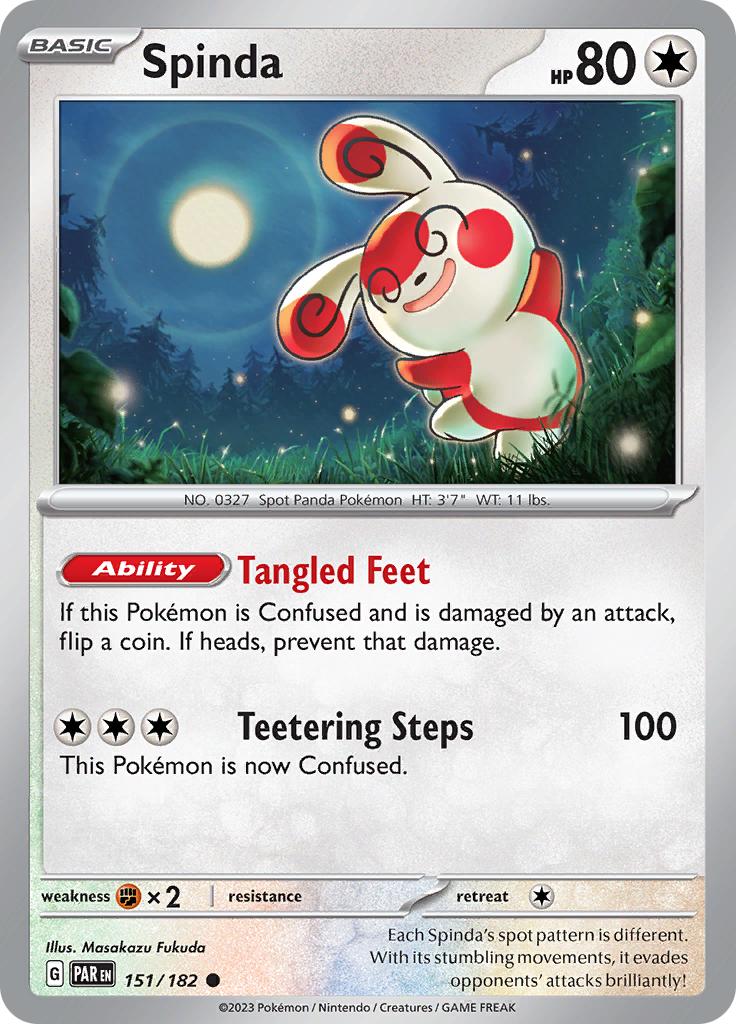 Spinda (151/182) [Scarlet & Violet: Paradox Rift] | Tables and Towers