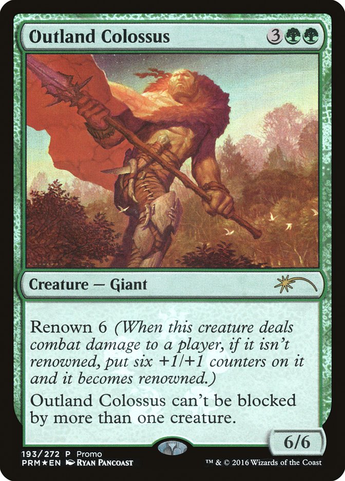 Outland Colossus [Resale Promos] | Tables and Towers