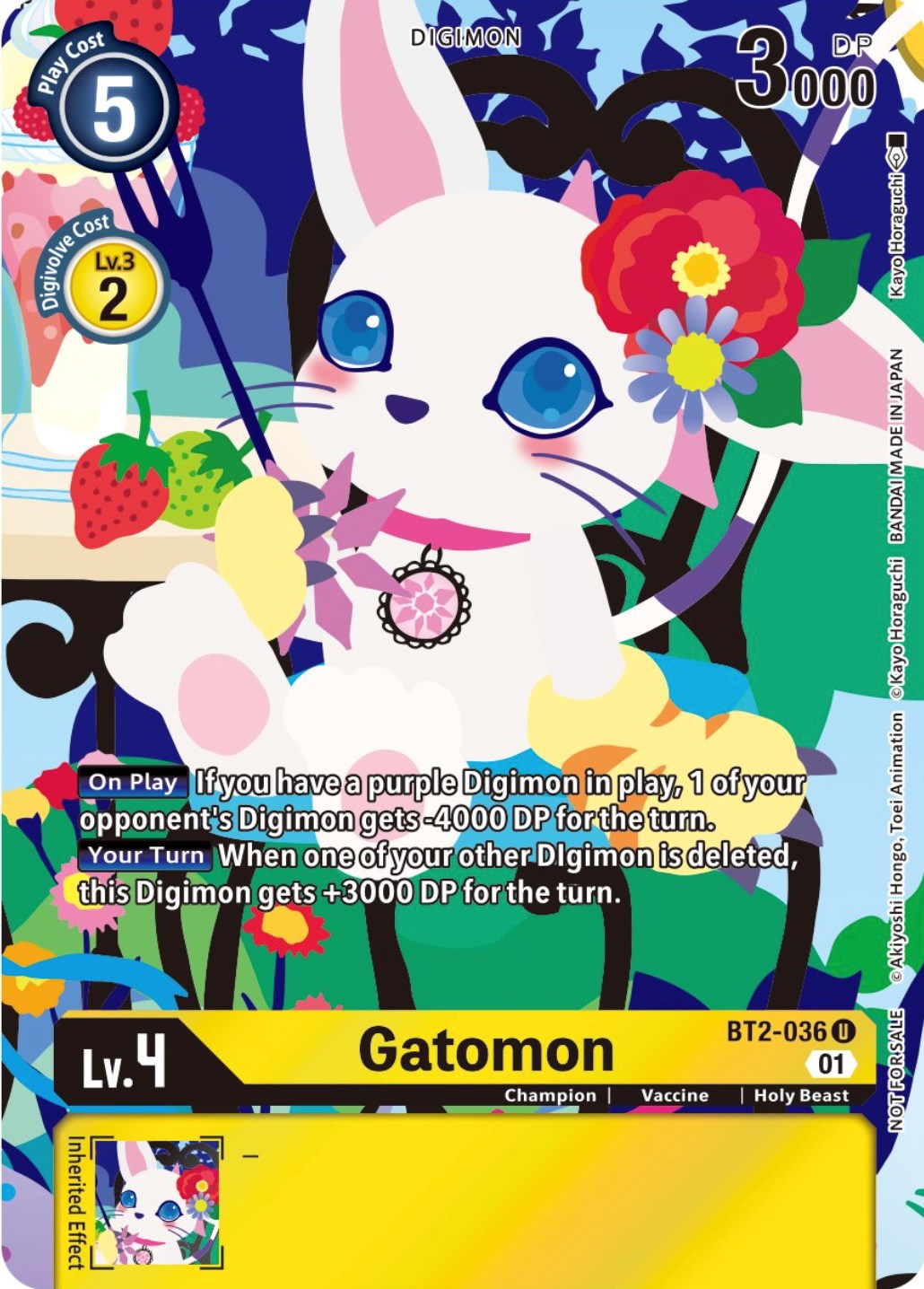 Gatomon [BT2-036] (Tamer's Card Set 2 Floral Fun) [Release Special Booster Promos] | Tables and Towers