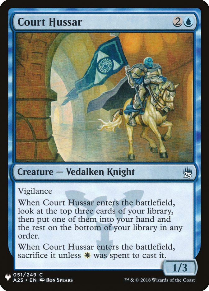 Court Hussar [Mystery Booster] | Tables and Towers