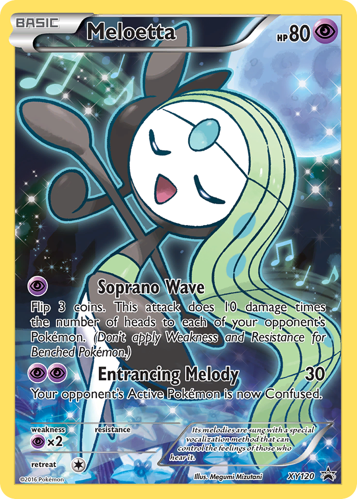 Meloetta (XY120) [XY: Black Star Promos] | Tables and Towers