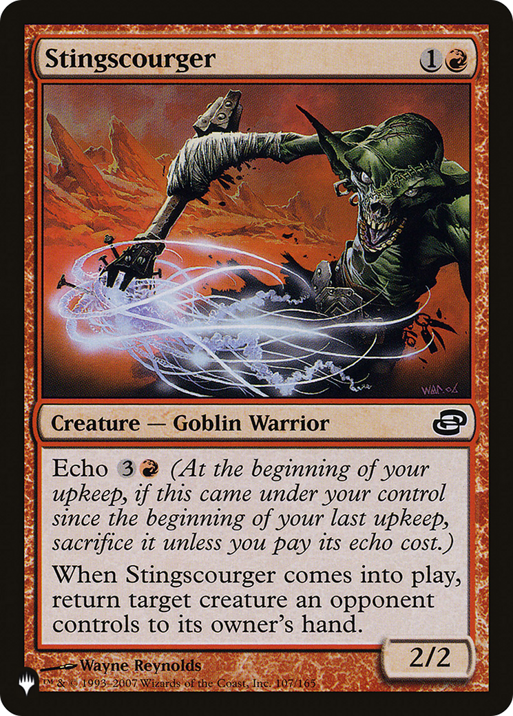 Stingscourger [The List Reprints] | Tables and Towers