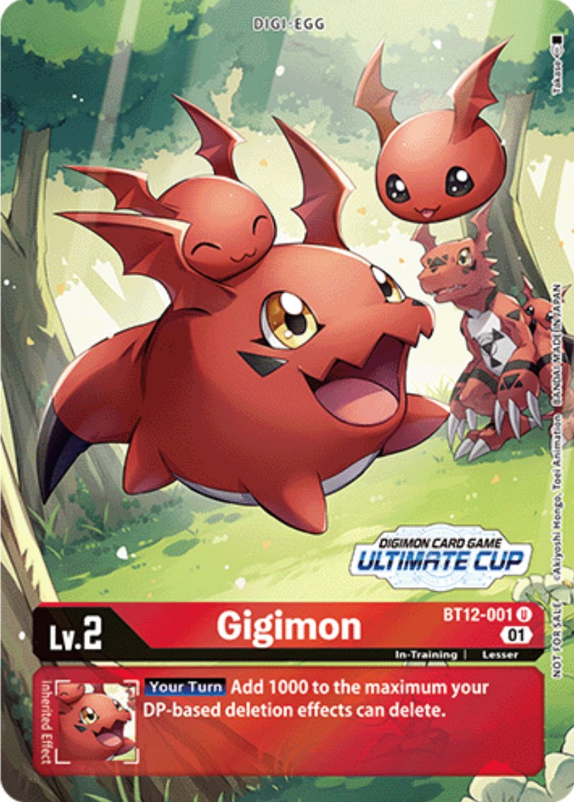 Gigimon [BT12-001] (Ultimate Cup) [Across Time Promos] | Tables and Towers