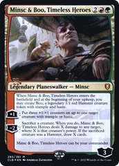 Minsc & Boo, Timeless Heroes (Promo Pack) [The Lost Caverns of Ixalan Promos] | Tables and Towers