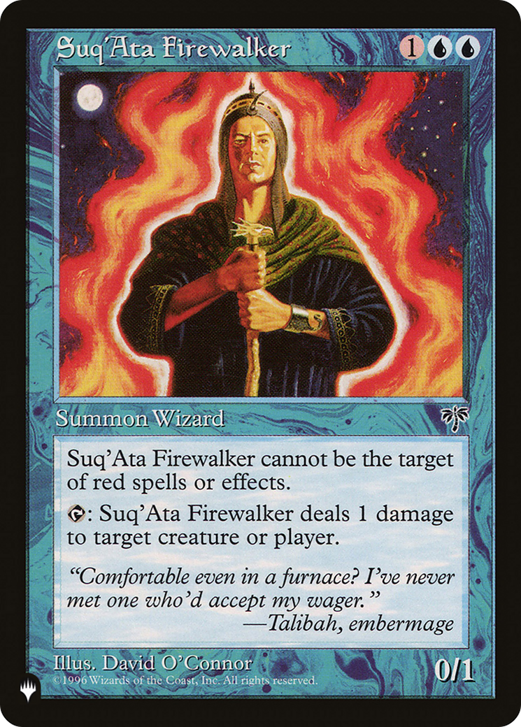 Suq'Ata Firewalker [The List Reprints] | Tables and Towers