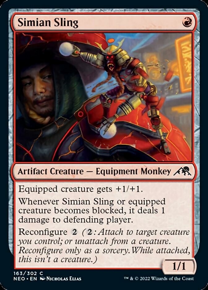 Simian Sling [Kamigawa: Neon Dynasty] | Tables and Towers