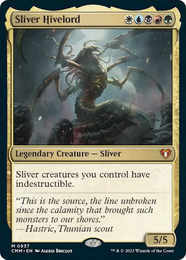 Sliver Hivelord [Commander Masters] | Tables and Towers