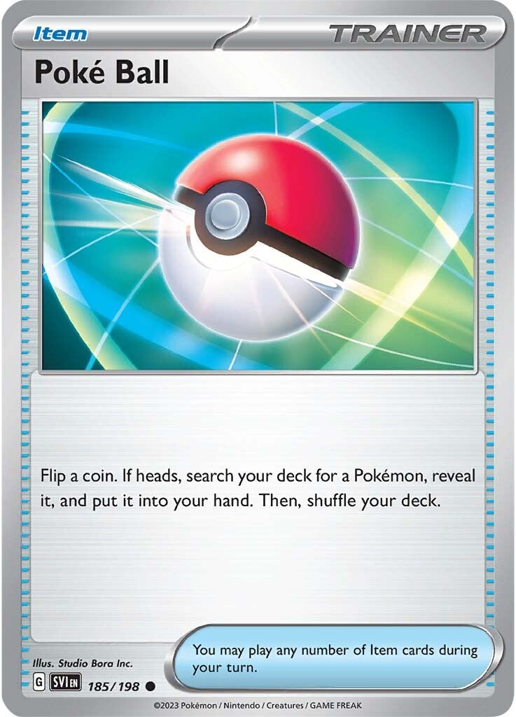 Poke Ball (185/198) [Scarlet & Violet: Base Set] | Tables and Towers